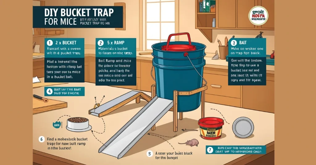 bucket trap for mice