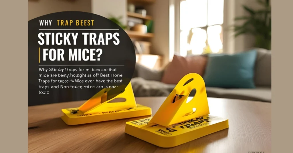 Sticky Traps for Mice