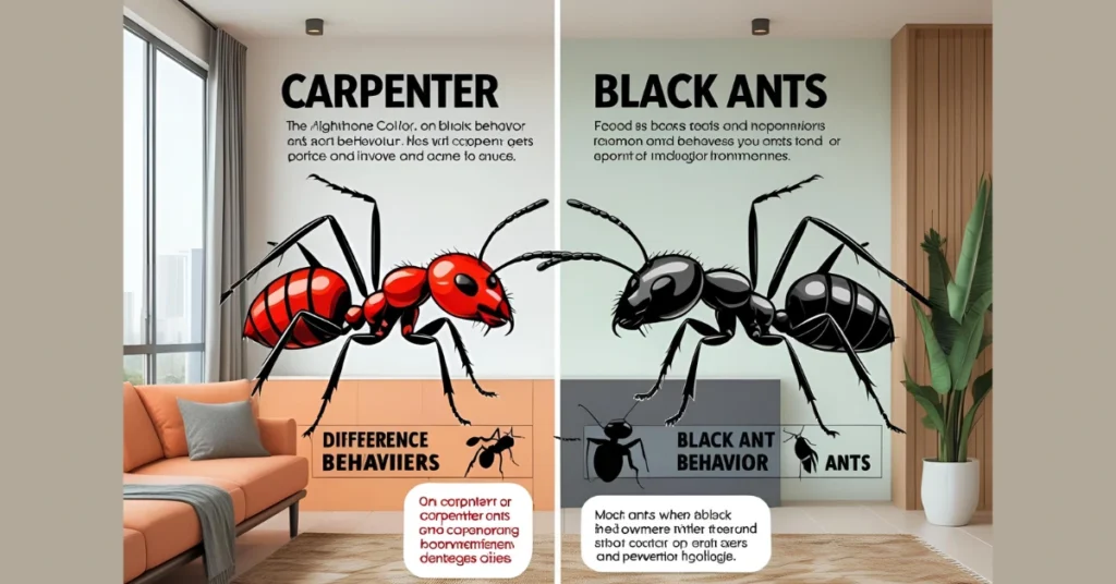 Carpenter Ants vs Black Ants