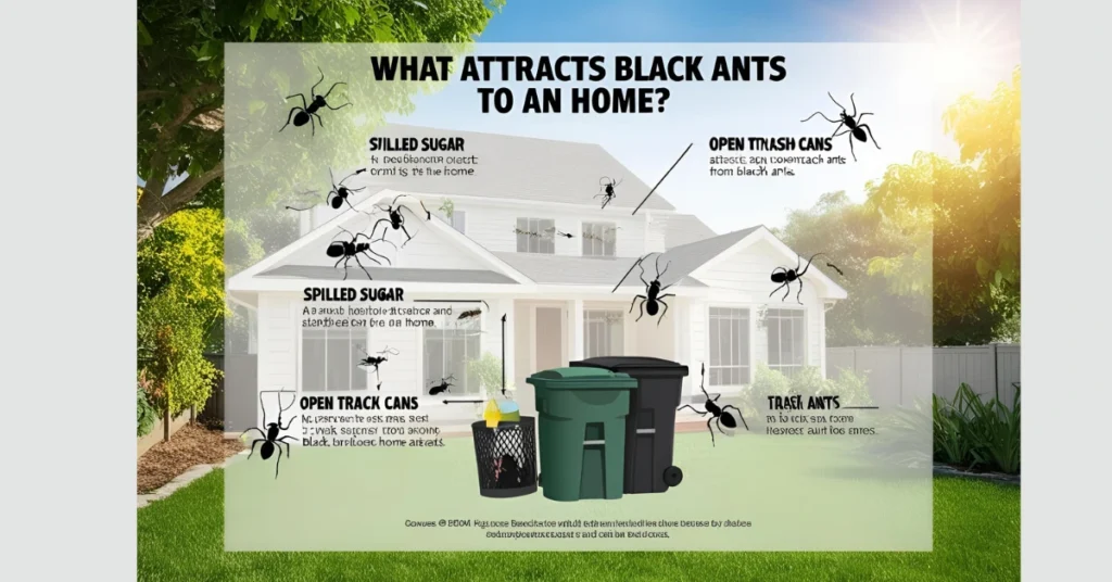 What Attracts Black Ants to Your Home