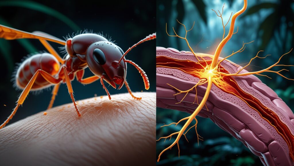 What Really Takes Place During a Bullet Ant Sting Experience?